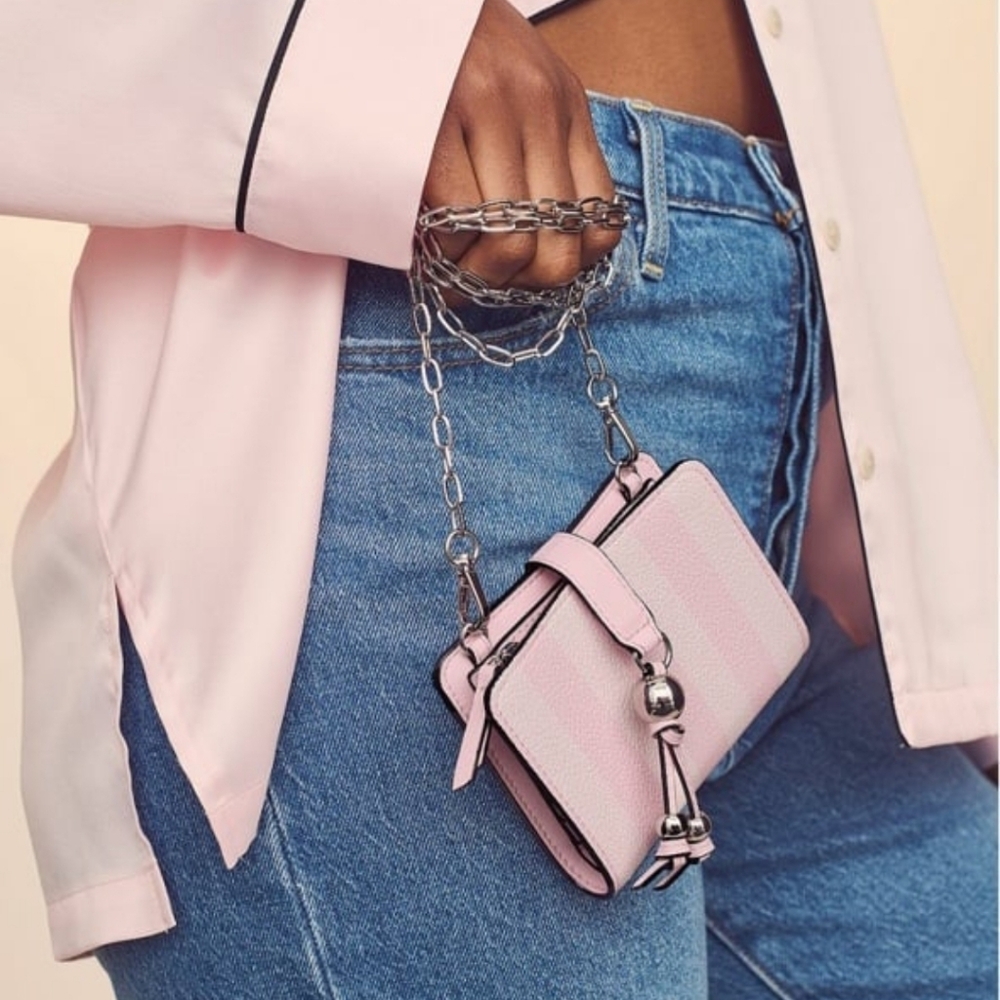 VICTORIA'S SECRET Convertible Chain Wallet